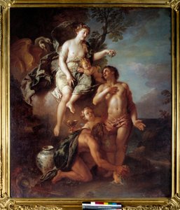 A deificação de Enee. Pintura de Charles De Lafosse (1636-1716)