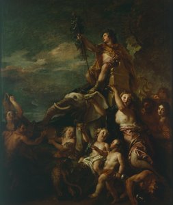 Triunfo de Baco, de Charles de la Fosse (1636-1716)