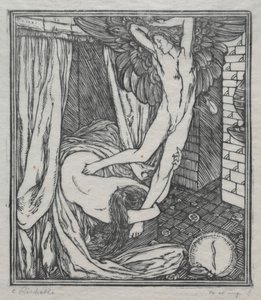 Sobre os amores de Cupido e Psique: O Vôo de Cupido de Charles de Sousy Ricketts