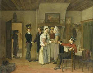 O Adeus do Soldado de Charles van Beveren
