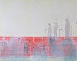 Segunda de manhã, Djenné, Mali (óleo sobre linho)