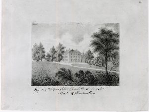 The Roe Head School, c.1831-32 (desprezo no papel)