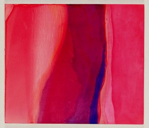 Sari Fish, 2000 (óleo no gesso) de Charlotte Johnstone