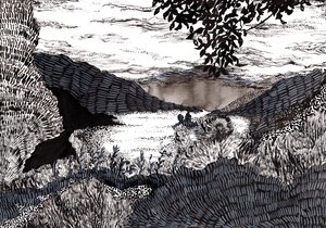 Paisagem enevoada, 2020 de Charlotte Orr