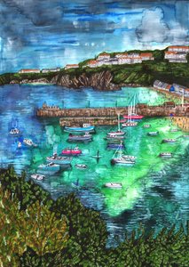 Newquay, Cornualha, 2021 de Charlotte Orr