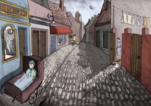 Under Milk Wood, 2013 (gravura a ponto seco e digital)