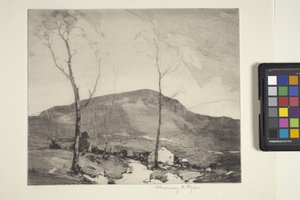 House In The Hills (tinta) de Chauncey Foster Ryder