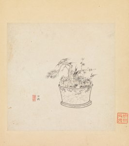 Floresta. de Chen Hongshou