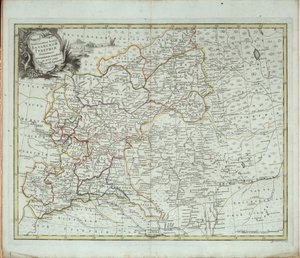 Mapa Geral da Província de Kazan, 1779.