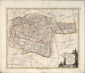 Mapa Geral da Província de Ufa, 1791.