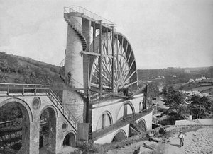 Laxey Wheel, Ilha de Man, c1896