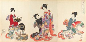 Álbum de Mulheres do Castelo de Chiyoda, 1895., 1895.