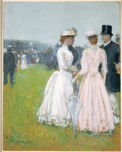 No Grande Prêmio de Paris de Childe Frederick Hassam