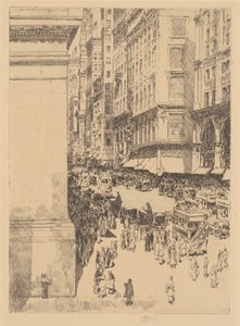 Quinta Avenida, Meio-dia de Childe Frederick Hassam