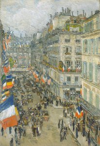 14 de Julho, Rue Daunou de Childe Frederick Hassam