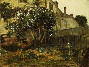 Tempo Lilás, c.1884 (óleo sobre tela) de Childe Frederick Hassam