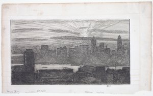 Manhattan de Childe Frederick Hassam
