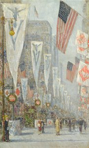 Maio de 1919, 9h30 de Childe Frederick Hassam