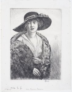 Mlle Erminie Gagnon de Childe Frederick Hassam