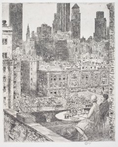 Primavera de Nova Iorque de Childe Frederick Hassam