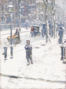 Tempestade de Neve, Quinta Avenida, Nova Iorque