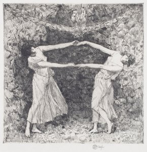 A Dança do Loureiro de Childe Frederick Hassam