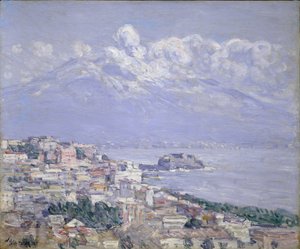 Vesúvio de Childe Frederick Hassam