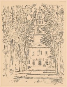 Igreja colonial, Gloucester de Childe Hassam