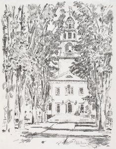 Igreja colonial, Gloucester de Childe Hassam