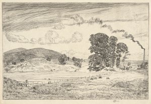 Danbury Hills, 1920 de Childe Hassam