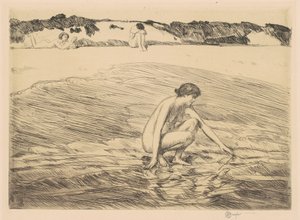 Maré alta, Montauk de Childe Hassam