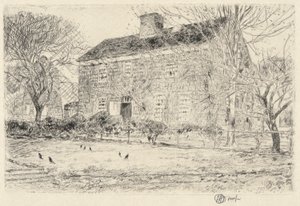 Lar doce lar, nº 2, Easthampton, 1923 de Childe Hassam