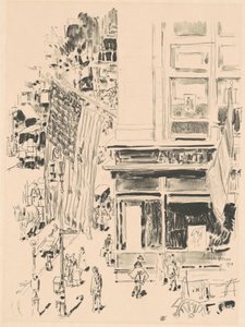 Rua Lafayette de Childe Hassam