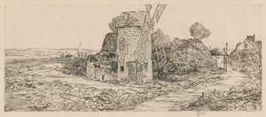 Moinho de vento de Long Island, 1929 de Childe Hassam