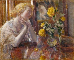Marechal Niel Roses de Childe Hassam