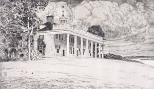Mount Vernon de Childe Hassam