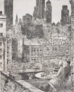 Nova Iorque, primavera de 1931 de Childe Hassam