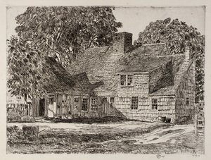 Antiga Casa Dominy de Childe Hassam