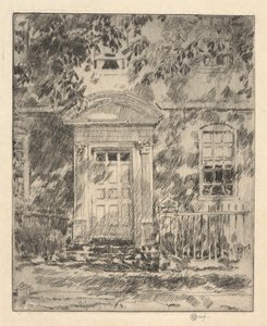 Porta de Portas de Portsmouth, 1916 de Childe Hassam