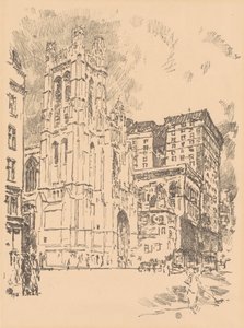 St. Thomas, Nova York de Childe Hassam