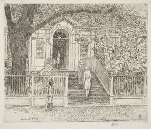 A casa Chase de Childe Hassam