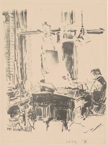 O litógrafo de Childe Hassam