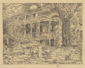 A Casa Velha, Cos Cob de Childe Hassam