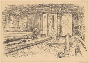 A loja Spar, Gloucester de Childe Hassam