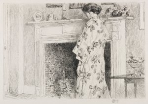 O Quimono Branco de Childe Hassam