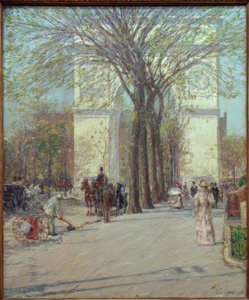 Arco de Washington, primavera