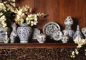 Porcelana azul e branca (cerâmica)