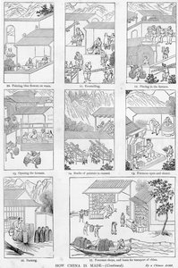 Fabricação de porcelana (ver também 384116) de Chinese School