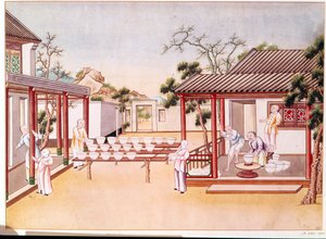 Fazendo Porcelana (wc no papel) de Chinese School
