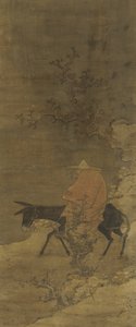 Andar pela neve em busca das flores de ameixeiras, Dinastia Ming ou Qing, do século XV ao XVIII